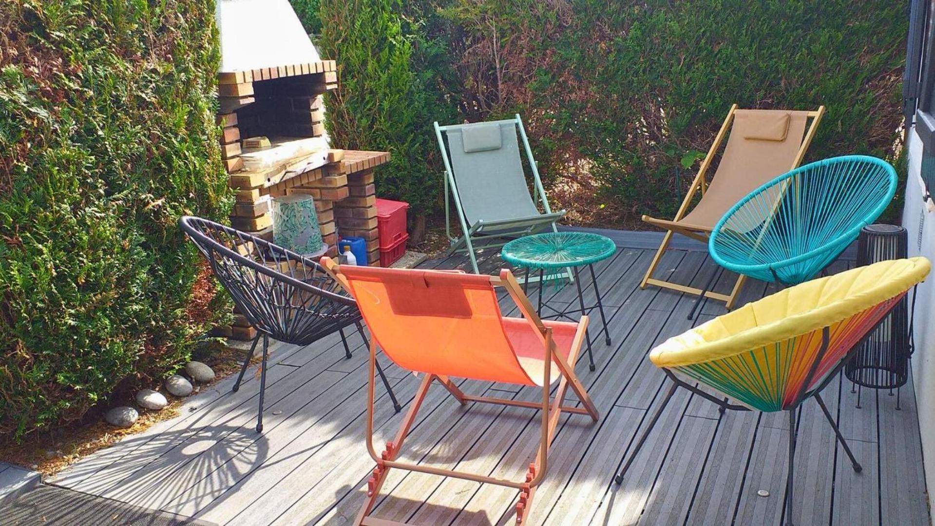 Sun House - Terrasse Parking Prive Gratuit Apartment Troyes Exterior foto