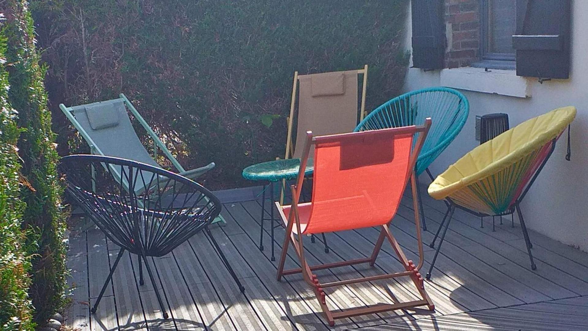 Sun House - Terrasse Parking Prive Gratuit Apartment Troyes Exterior foto